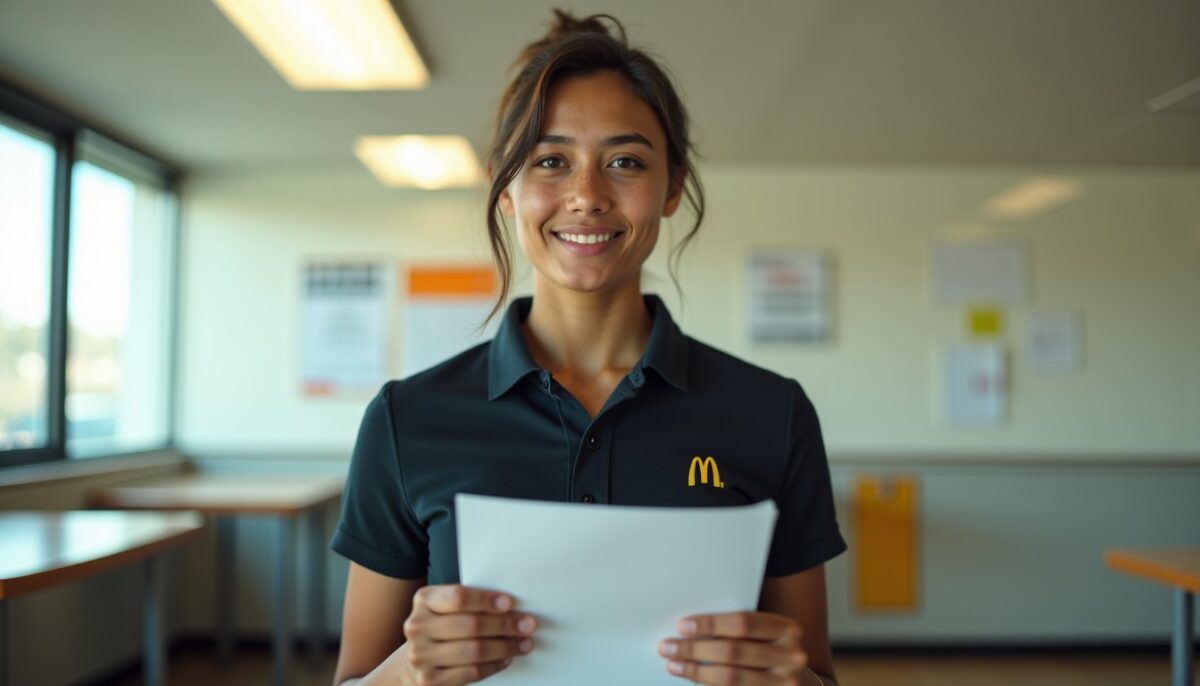 Modèle simple de lettre de démission chez McDonald&rsquo;s et conseils pratiques pour bien partir